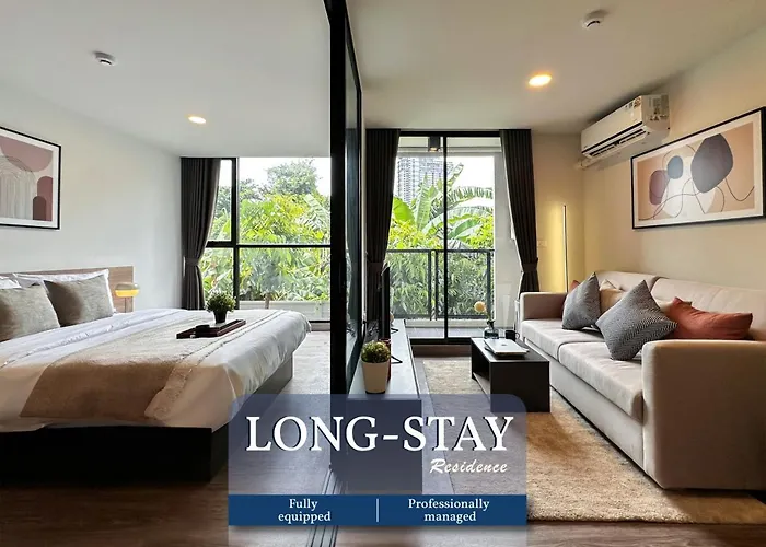 Serene Tropical 1Br - Ultra Fast Wifi - Sathorn